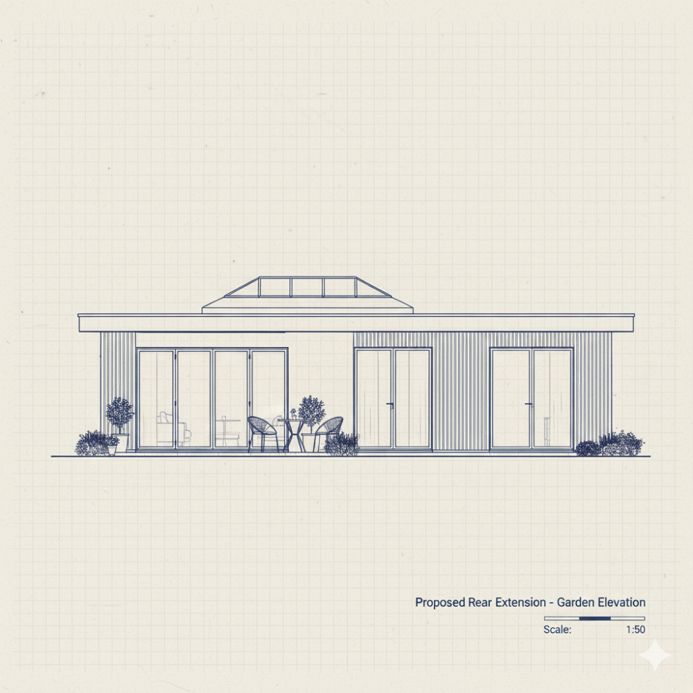 Elevation - Exterior Design Plan