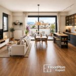 Extension on Home – Combining Living and Dining Rooms